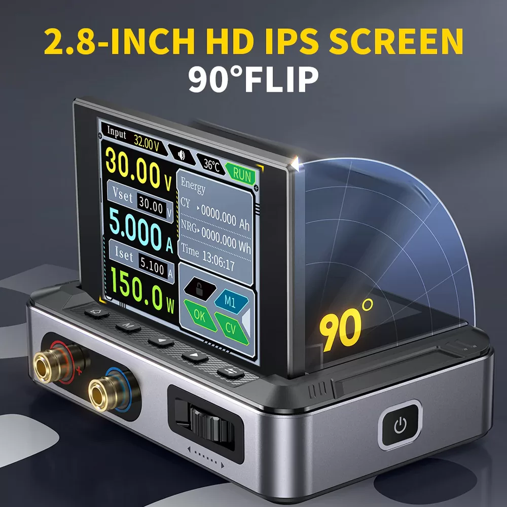 FNIRSI μίνι τροφοδοτικό πάγκου DPS-150, 150W 9 FNIRSI μίνι τροφοδοτικό πάγκου DPS-150, 150W - Image 7