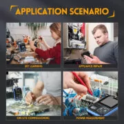 FNIRSI 3 σε 1 παλμογράφος/signal generator/transistor tester χειρός DSO-TC3, επαναφορτιζόμενο 14 FNIRSI 3 σε 1 παλμογράφος/signal generator/transistor tester χειρός DSO-TC3, επαναφορτιζόμενο 4