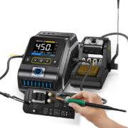 FNIRSI σταθμός συγκόλλησης DWS-200, 200W, 100~450 °C 2