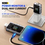 FNIRSI USB tester φόρτισης FNAC-28, USB & USB-C 3