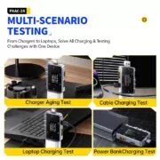 FNIRSI USB tester φόρτισης FNAC-28, USB & USB-C 6