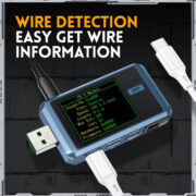FNIRSI USB tester φόρτισης FNB48P, USB/micro USB/USB-C 5