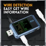 FNIRSI USB tester φόρτισης FNB48P, USB/micro USB/USB-C 5