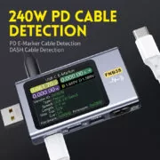 FNIRSI USB tester φόρτισης FNB58 2