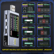 FNIRSI USB tester φόρτισης FNB58 3