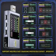 FNIRSI USB tester φόρτισης FNB58 3