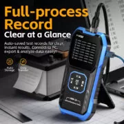 FNIRSI tester μπαταριών HRM-10, επαναφορτιζόμενο 4