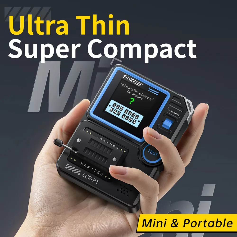 FNIRSI transistor tester LCR-P1, επαναφορτιζόμενο 9 FNIRSI transistor tester LCR-P1, επαναφορτιζόμενο - Image 7