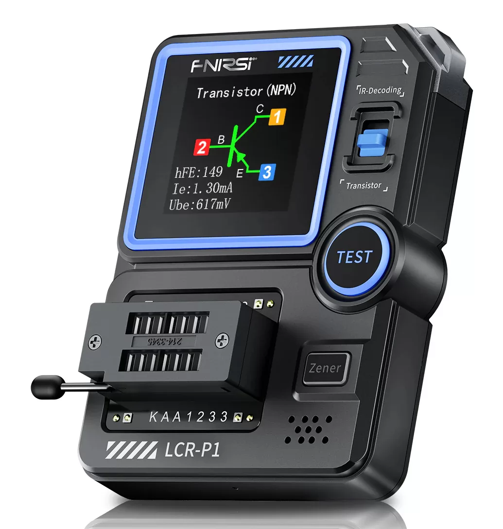 FNIRSI transistor tester LCR-P1, επαναφορτιζόμενο 3 FNIRSI transistor tester LCR-P1, επαναφορτιζόμενο