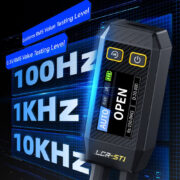 FNIRSI ψηφιακό LCR/SMD/ESR tester LCR-ST1, επαναφορτιζόμενο 3