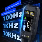 FNIRSI ψηφιακό LCR/SMD/ESR tester LCR-ST1, επαναφορτιζόμενο 3