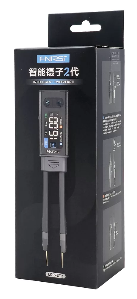 FNIRSI ψηφιακό LCR/ESR tester LCR-ST2 Plus, επαναφορτιζόμενο 6 FNIRSI ψηφιακό LCR/ESR tester LCR-ST2 Plus, επαναφορτιζόμενο - Image 4