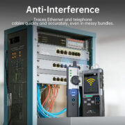 FNIRSI tester καλωδίων δικτύου LPM-10A, επαναφορτιζόμενο 5