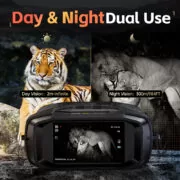 FNIRSI ψηφιακά κιάλια NVS-40 με νυχτερινή όραση, 6x zoom, 4K/36MP, μαύρα 13 FNIRSI ψηφιακά κιάλια NVS-40 με νυχτερινή όραση, 6x zoom, 4K/36MP, μαύρα 3
