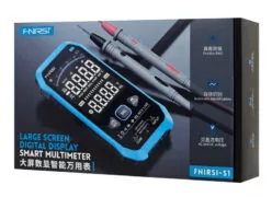 FNIRSI ψηφιακό πολύμετρο S1, 1000V AC/DC, NCV, RMS, επαναφορτιζόμενο 6