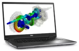 DELL Laptop Precision 7770, Factory Refurbished Grade A, i7-12850HX, 64GB/1TB SSD, 17.3", Cam, RTX A4500, Windows 11 Pro