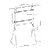 BRATECK βάση τηλεόρασης δαπέδου FS12-46F-01, 49-70", έως 40kg 18 BRATECK βάση τηλεόρασης δαπέδου FS12-46F-01, 49-70", έως 40kg 8