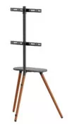 BRATECK βάση τηλεόρασης δαπέδου FS28-44F-04, 43-65", έως 35kg, με ράφι 13 BRATECK βάση τηλεόρασης δαπέδου FS28-44F-04, 43-65", έως 35kg, με ράφι 5