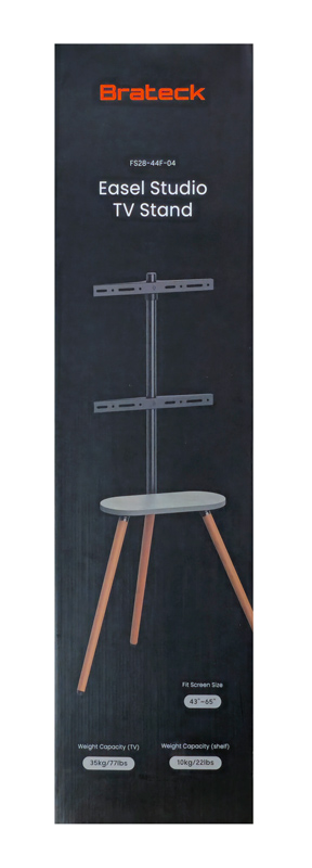BRATECK βάση τηλεόρασης δαπέδου FS28-44F-04, 43-65", έως 35kg, με ράφι 9 BRATECK βάση τηλεόρασης δαπέδου FS28-44F-04, 43-65", έως 35kg, με ράφι - Image 7