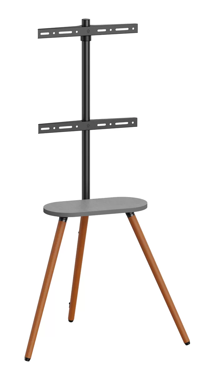 BRATECK βάση τηλεόρασης δαπέδου FS28-44F-04, 43-65", έως 35kg, με ράφι 3 BRATECK βάση τηλεόρασης δαπέδου FS28-44F-04, 43-65", έως 35kg, με ράφι
