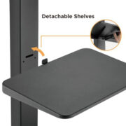 BRATECK βάση τηλεόρασης δαπέδου FS32-46, 37-75", έως 40kg, με ράφι 12 BRATECK βάση τηλεόρασης δαπέδου FS32-46, 37-75", έως 40kg, με ράφι 4