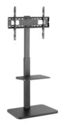 BRATECK βάση τηλεόρασης δαπέδου FS32-46, 37-75", έως 40kg, με ράφι 1