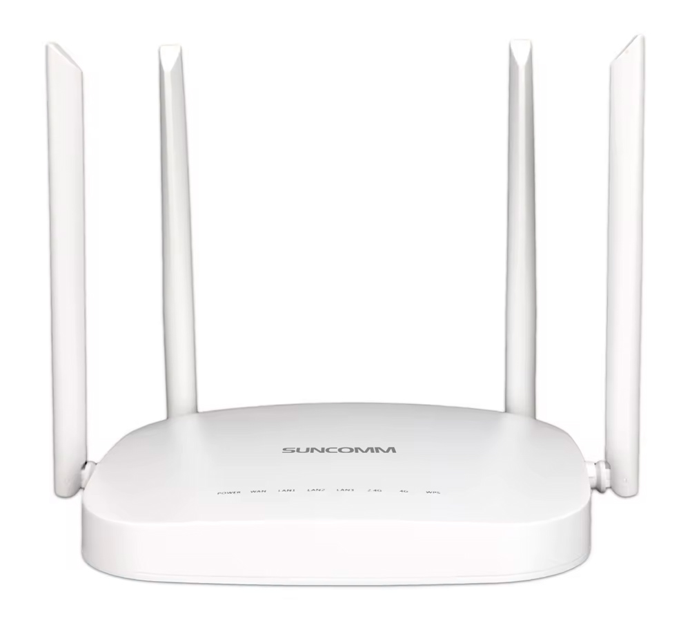 SUNCOMM router 4G LTE G4304K, 300Mbps Wi-Fi, 100Mbps LAN 3 SUNCOMM router 4G LTE G4304K, 300Mbps Wi-Fi, 100Mbps LAN