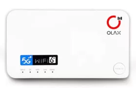 OLAX router 5G LTE G5010 με LAN θύρα, Wi-Fi 6, dual band, 4000mAh 1