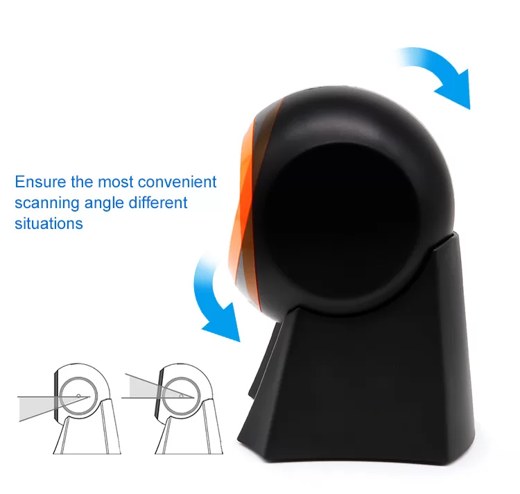 GTCODESTAR επιτραπέζιο barcode scanner GT-8800F, 1D & 2D, ενσύρματο, μαύρο 9 GTCODESTAR επιτραπέζιο barcode scanner GT-8800F, 1D & 2D, ενσύρματο, μαύρο - Image 7