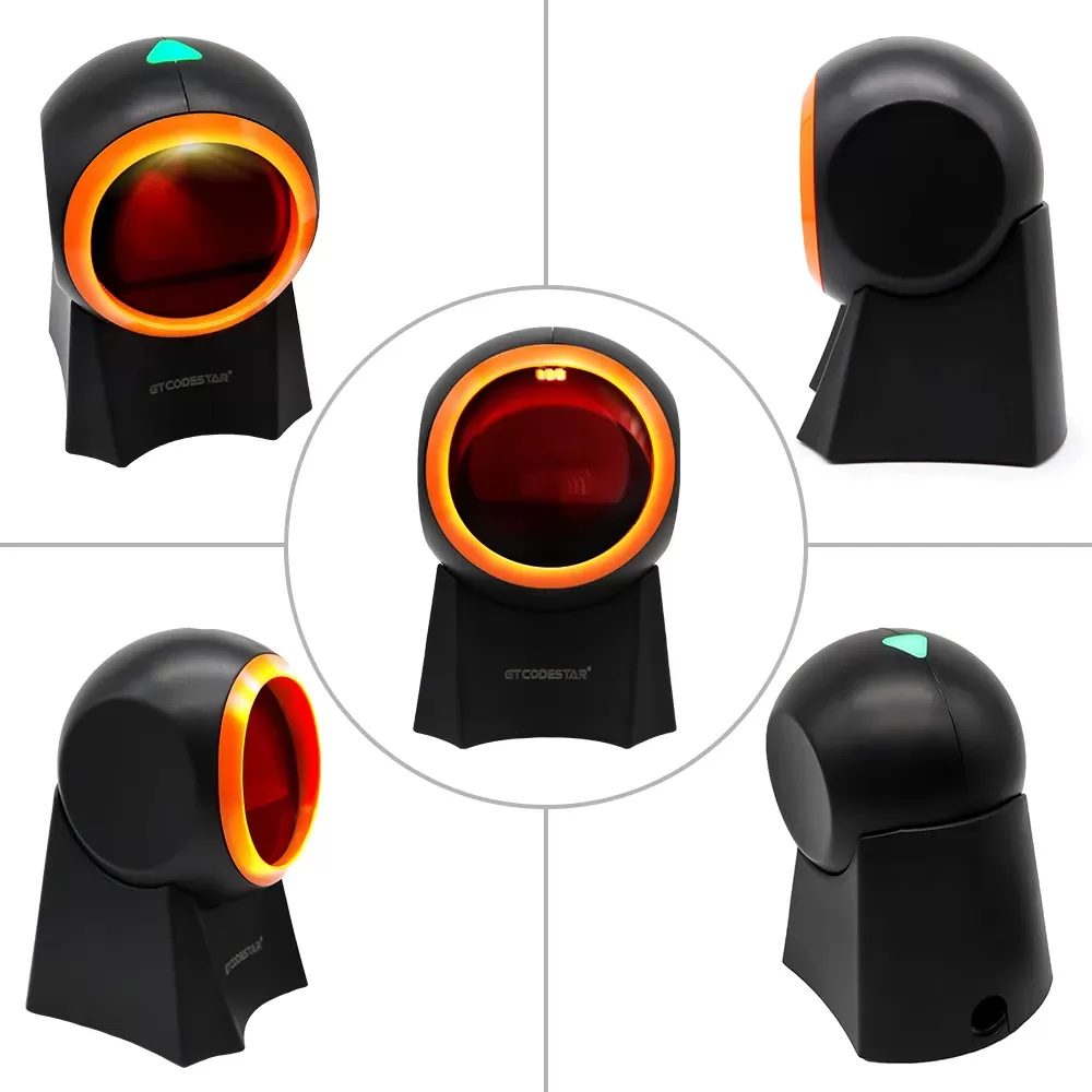 GTCODESTAR επιτραπέζιο barcode scanner GT-8800F, 1D & 2D, ενσύρματο, μαύρο 10 GTCODESTAR επιτραπέζιο barcode scanner GT-8800F, 1D & 2D, ενσύρματο, μαύρο - Image 8