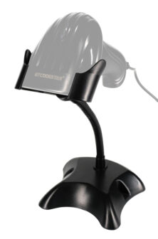 GTCODESTAR βάση για barcode scanner GTC-STAND, εύκαμπτος μεταλλικός βραχίονας, μαύρη