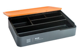 DELI εργαλειοθήκη H1001-B, 5 θέσεων, πλαστική, 30x20.5x5.5cm, γκρι 2