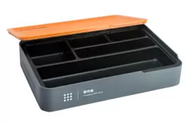 DELI εργαλειοθήκη H1001-B, 5 θέσεων, πλαστική, 30x20.5x5.5cm, γκρι 2