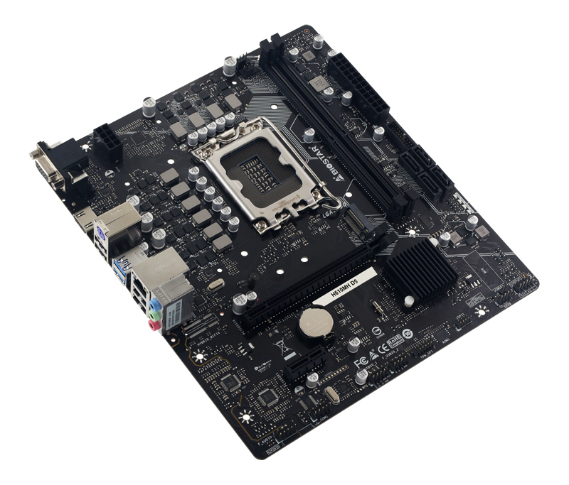 BIOSTAR μητρική H610MH-D5, 2x DDR5, s1700, uATX, GbE LAN, 7CH, Ver. 6.3 3 BIOSTAR μητρική H610MH-D5, 2x DDR5, s1700, uATX, GbE LAN, 7CH, Ver. 6.3