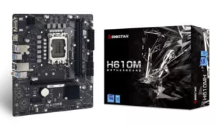 BIOSTAR μητρική H610MH, 2x DDR4, s1700, USB 3.2, uATX, GbE, Ver. 6.0 4
