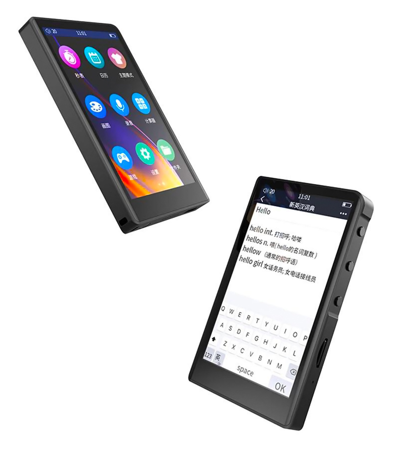 RUIZU MP3 player Η9 με οθόνη αφής 3.8", 16GB, Bluetooth, μαύρο 3 RUIZU MP3 player Η9 με οθόνη αφής 3.8", 16GB, Bluetooth, μαύρο