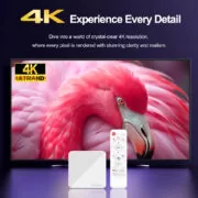 H96 MAX TV Box H313, 4K, 2/16GB, WiFi 6, Bluetooth, Android 14 4