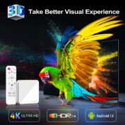 H96 MAX TV Box H313, 4K, 2/16GB, WiFi 6, Bluetooth, Android 14 19 H96 MAX TV Box H313, 4K, 2/16GB, WiFi 6, Bluetooth, Android 14 7