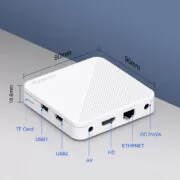 H96 MAX TV Box H313, 4K, 2/16GB, WiFi 6, Bluetooth, Android 14 9