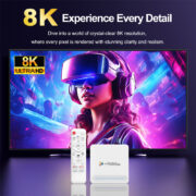 H96 MAX TV Box H618 Plus, 8K, 4/32GB, WiFi 6, Bluetooth, Android 14 13 H96 MAX TV Box H618 Plus, 8K, 4/32GB, WiFi 6, Bluetooth, Android 14 2