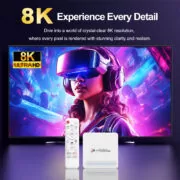H96 MAX TV Box H618 Plus, 8K, 4/32GB, WiFi 6, Bluetooth, Android 14 2