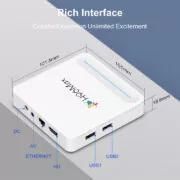 H96 MAX TV Box H618 Plus, 8K, 4/32GB, WiFi 6, Bluetooth, Android 14 9