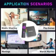H96 MAX TV Box W2, 4K, S905W2, 4/32GB, WiFi 6, Bluetooth, Android 11 5
