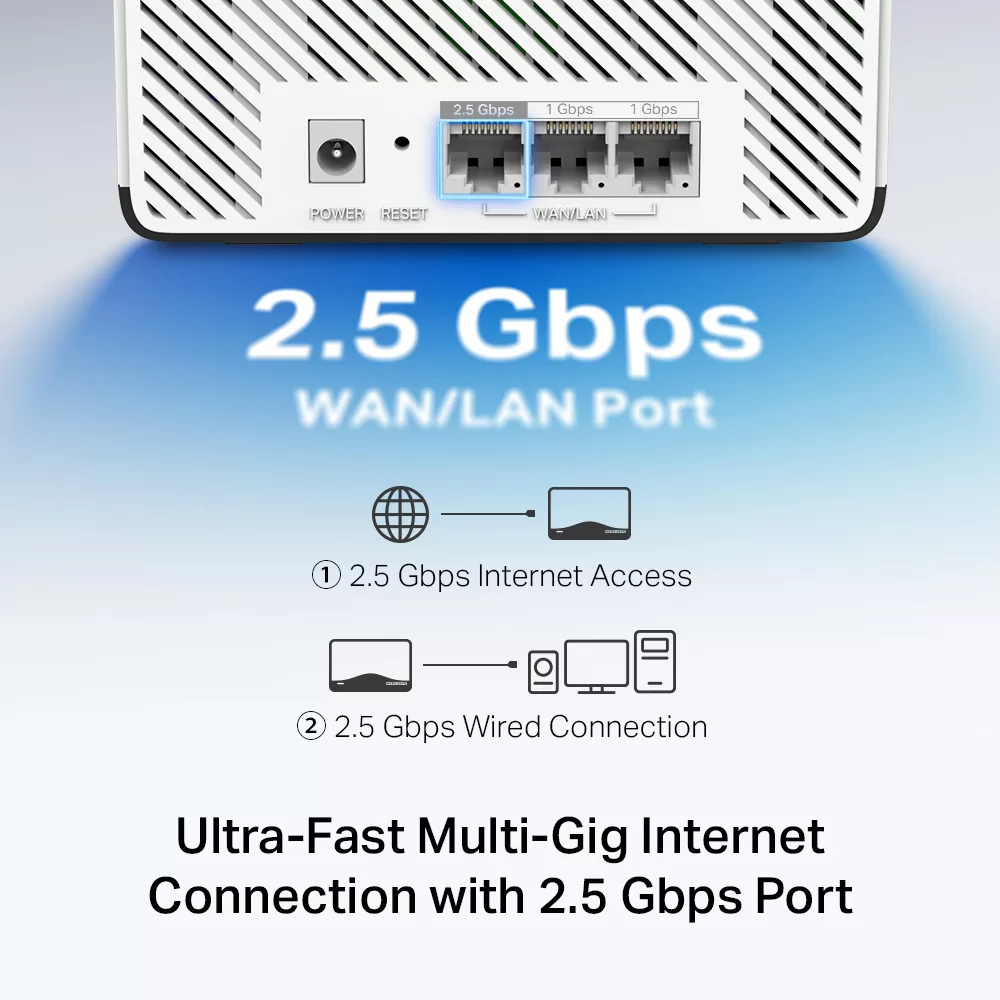 MERCUSYS Whole Home Mesh Wi-Fi 7 System Halo H27BE, 3.6Gbps Dual Band, 2τμχ, V.1.0 5 MERCUSYS Whole Home Mesh Wi-Fi 7 System Halo H27BE, 3.6Gbps Dual Band, 2τμχ, V.1.0 - Image 3