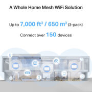 MERCUSYS Whole Home Mesh Wi-Fi 7 System Halo H27BE, 3.6Gbps Dual Band, 3τμχ, V.1.0 12 MERCUSYS Whole Home Mesh Wi-Fi 7 System Halo H27BE, 3.6Gbps Dual Band, 3τμχ, V.1.0 4
