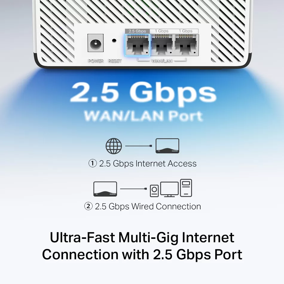 MERCUSYS Whole Home Mesh Wi-Fi 7 System Halo H27BE, 3.6Gbps Dual Band, 3τμχ, V.1.0 7 MERCUSYS Whole Home Mesh Wi-Fi 7 System Halo H27BE, 3.6Gbps Dual Band, 3τμχ, V.1.0 - Image 5