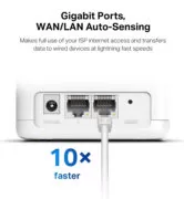 MERCUSYS Mesh Wi-Fi System Halo H30G, 1.3Gbps Dual Band, 2τμχ, Ver. 1.0 8 MERCUSYS Mesh Wi-Fi System Halo H30G, 1.3Gbps Dual Band, 2τμχ, Ver. 1.0 3