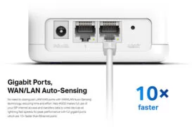MERCUSYS Mesh Wi-Fi System Halo H30G, 1.3Gbps Dual Band, 3τμχ, Ver. 1.0 10 MERCUSYS Mesh Wi-Fi System Halo H30G, 1.3Gbps Dual Band, 3τμχ, Ver. 1.0 4