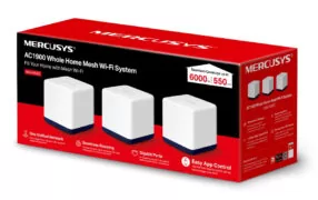 MERCUSYS Mesh Wi-Fi System Halo H50G, 1.9Gbps Dual Band, 3τμχ, Ver. 1.0 5