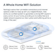 MERCUSYS Mesh WiFi 6 System Halo H60X, 1500Mbps Dual Band, 2τμχ, V.1.0 15 MERCUSYS Mesh WiFi 6 System Halo H60X, 1500Mbps Dual Band, 2τμχ, V.1.0 6